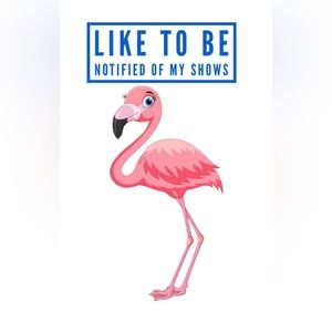 Like this to be notified of my live shows!